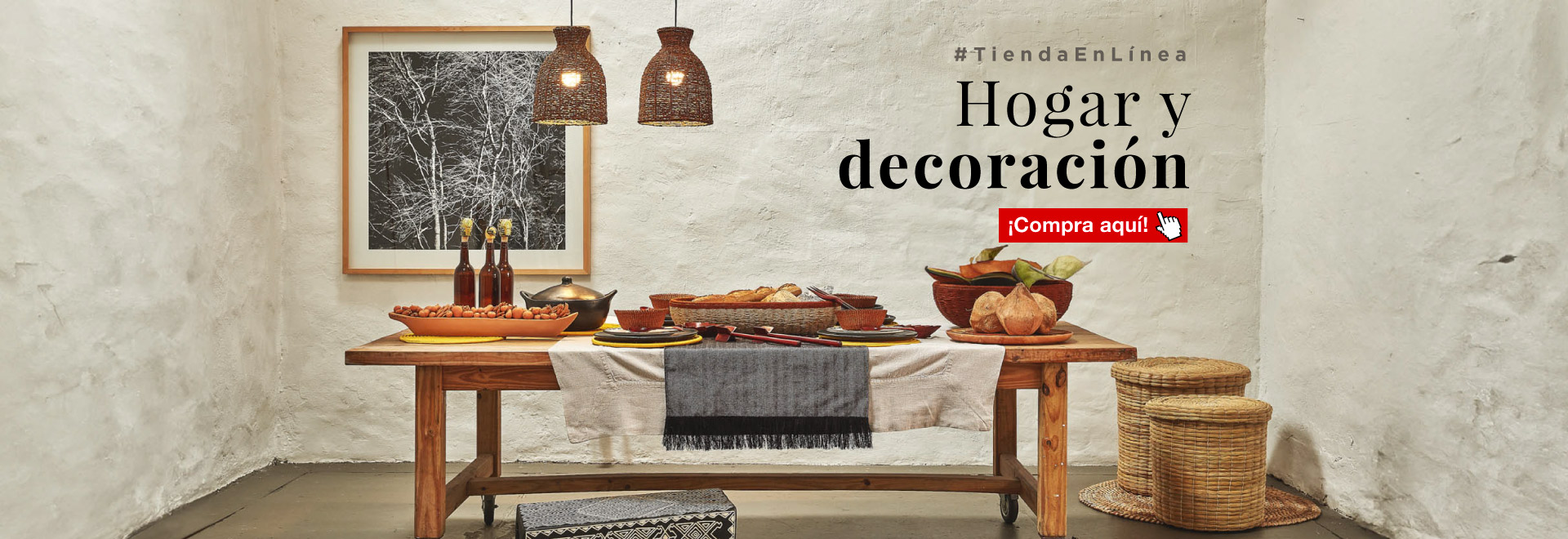 Tienda en línea hogar y decoración